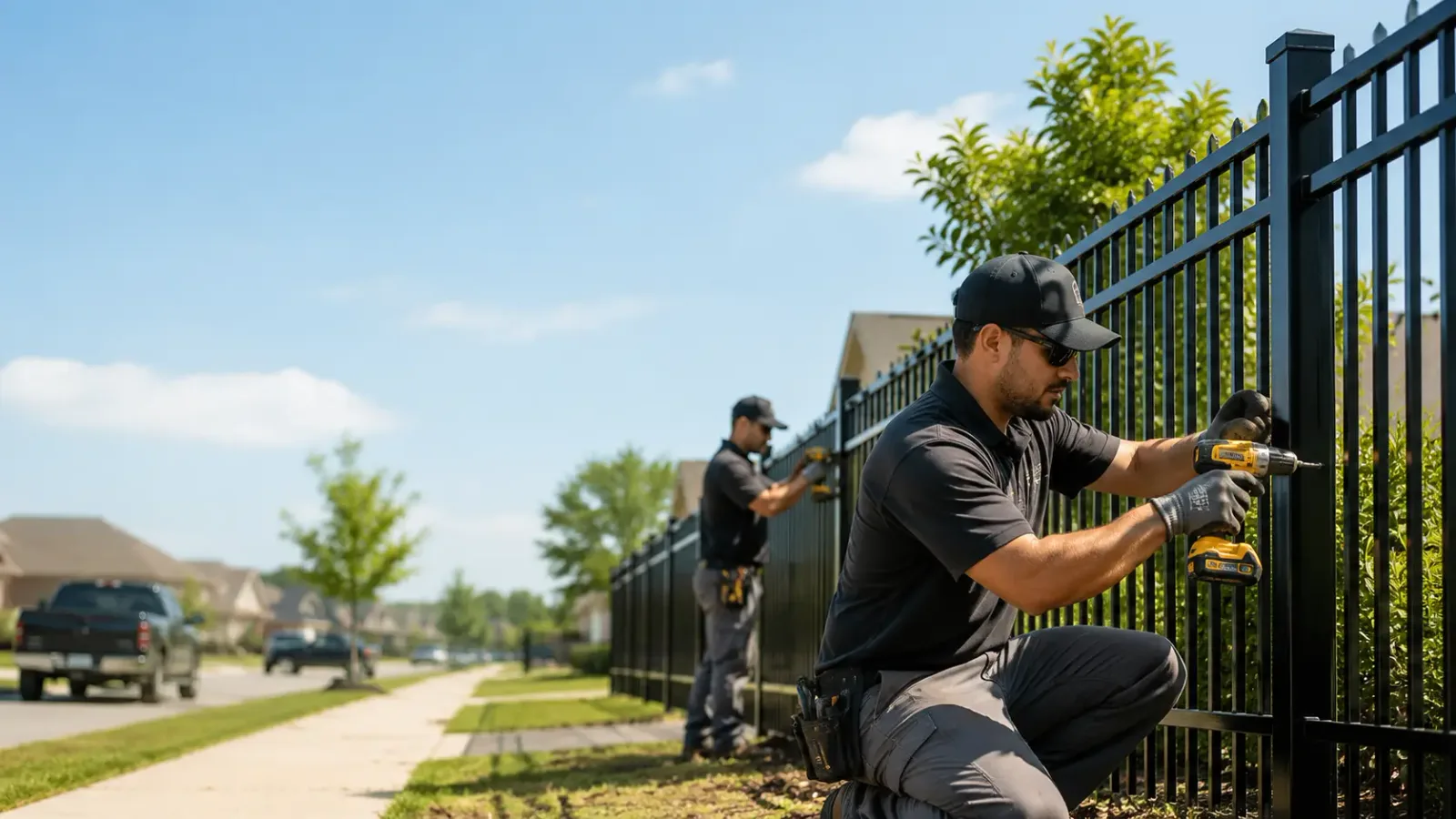 Metal Fence Installation in Roxbury, PA